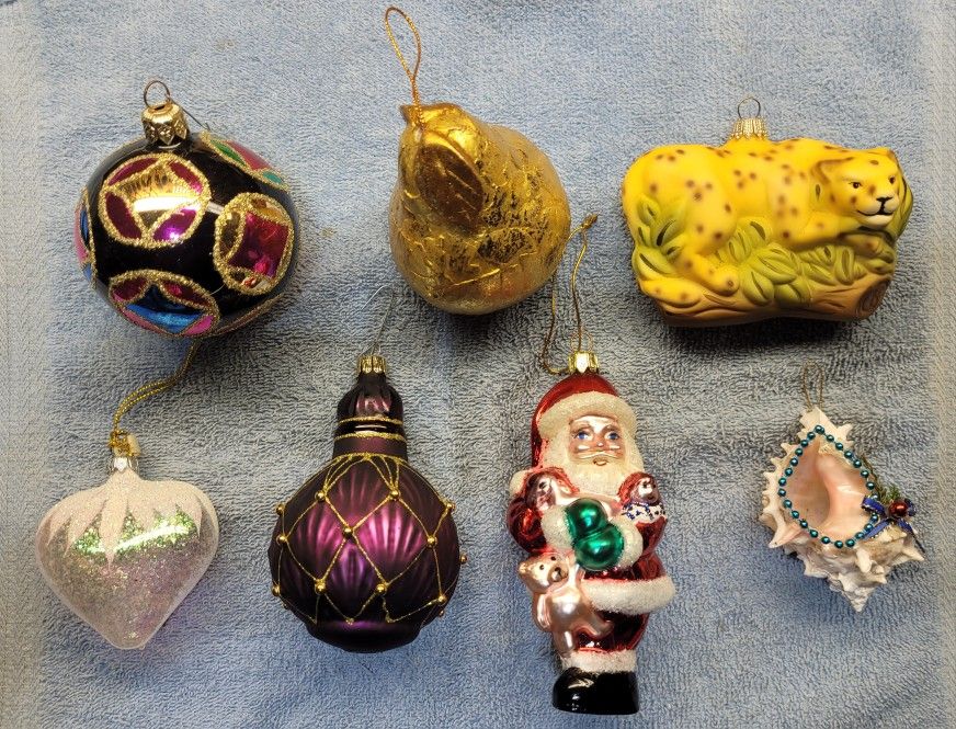 Lot Of 47 Christmas Ornaments