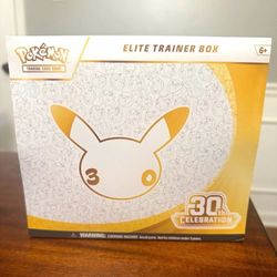 Pokémon TCG 30th Celebration Elite Trainer Box