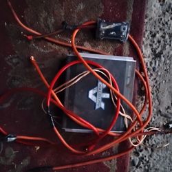 Amplifier With Wires  Selling Them Because I Don't Need Them No More  Or Best Offer