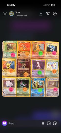Pokemon cards for sale