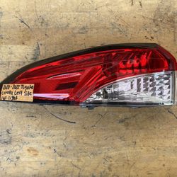 2020,2021,2022 Toyota Corolla Left Side Tail Light