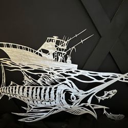 Metal Fish Art 