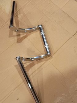 Chrome chopper/bobber 1" handle bars..