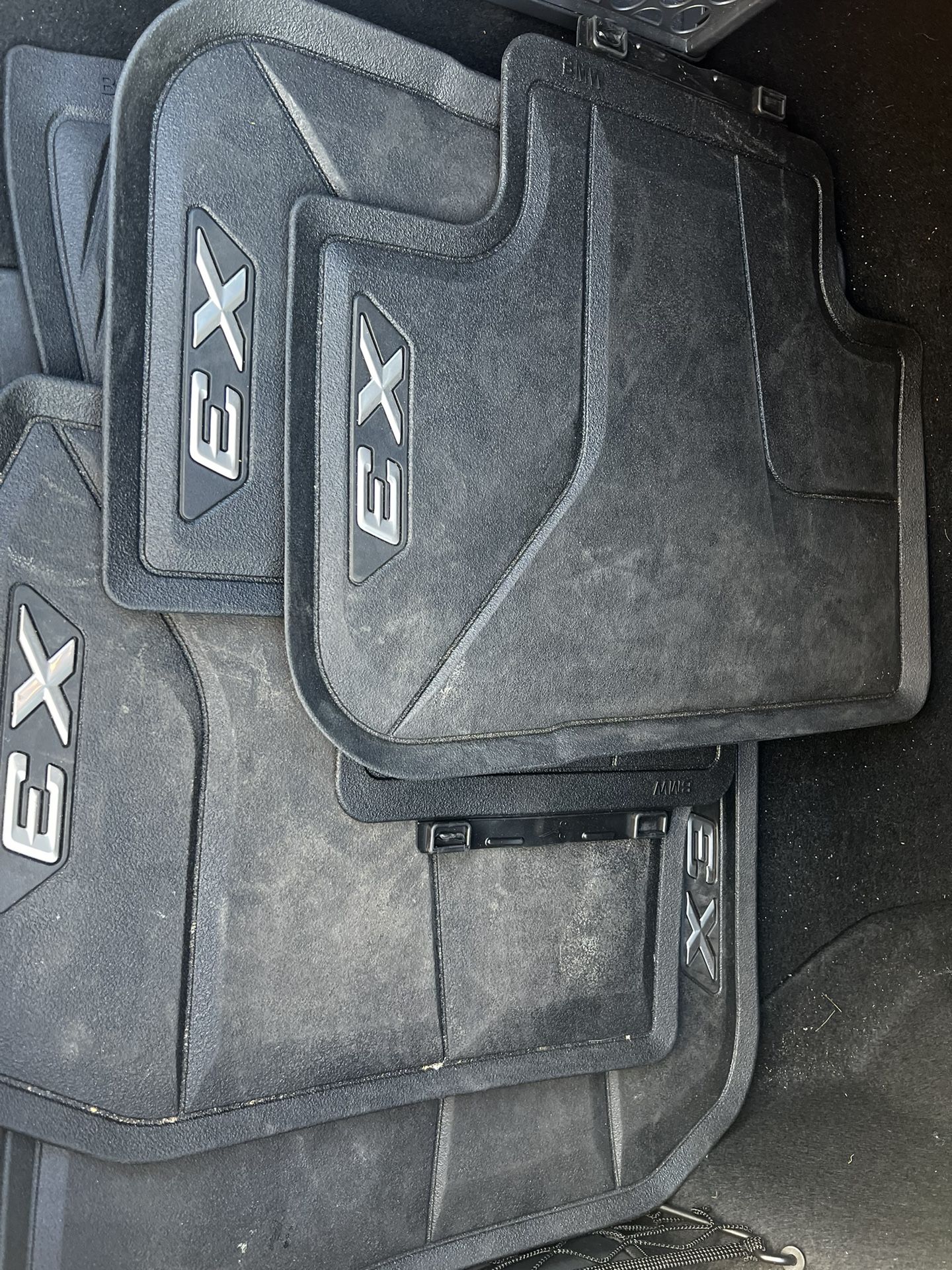 BMW 2018-2024 X3 Original Mats - Front And rear