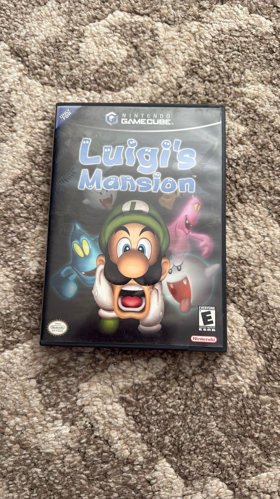 Luigi’s Mansion For Nintendo Gamecube