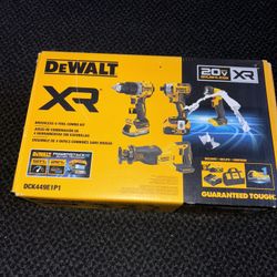 Dewalt Xr 4-tools Combo New 