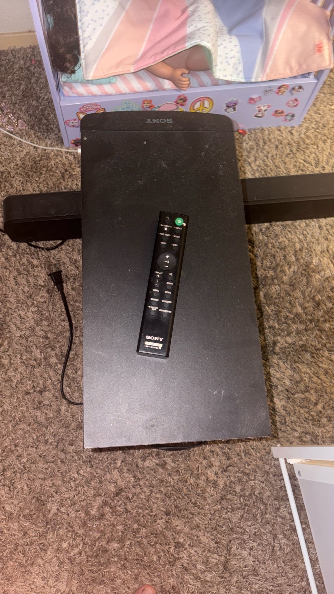 Sony Soundbar And Subwoofer SA-S350