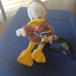 Vintage Disney Donald Duck FANTASIA 2000 plushie bean bag
