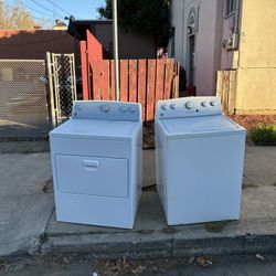 FREE! Electric Washer And Dryer 