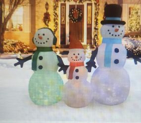 Snowman Trio