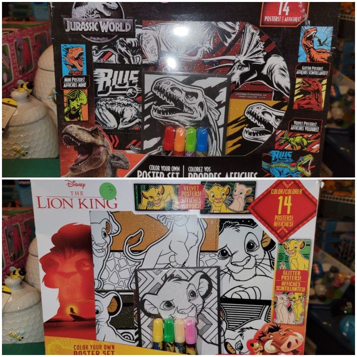 * NEW 2 ART SETS ONE PRICE.