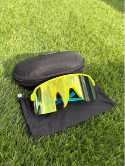 RARE Oakley Sutro Lite Neon/Teal/Gold Limited Edition - Like New - $80
