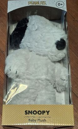 Peanuts Snoopy Baby Plush New Box Stuffed Toy. ALDI EXCLUSIVE