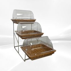 Bread buffet 3 Tier Display Basket Set DBS3