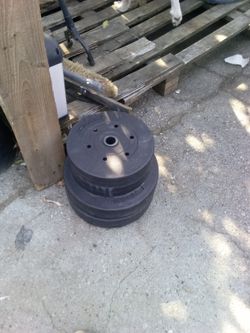 Weights 2-25 Lbs And 2-15 Lbs 