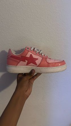 Pink And White Bape Sta