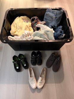 Mixed Kids Clothing and Shoes Bundle