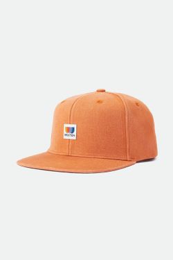 Brixton Alton MP Snapback – Washed Caramel