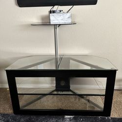 Glass TV Stand