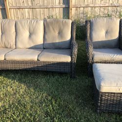 Wicker Patio Furniture Set