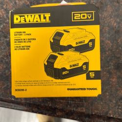 DEWALT 20V MAX 6 Ah Lithium Ion Battery 2-Pack