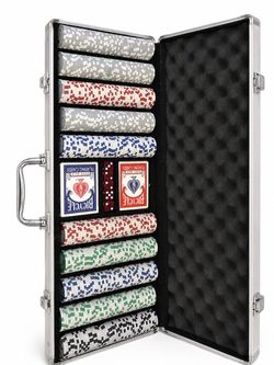 Poker Chip Set in Aluminum Case