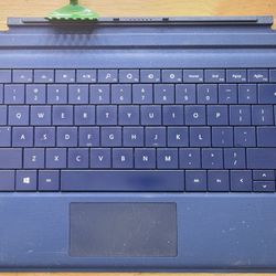 Microsoft Surface Pro Cover Keyboard Model 1644 Blue Tested