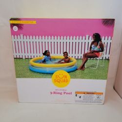 Inflatable 3 Ring Pool