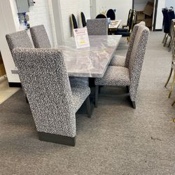 7pc Dinning Table Set $1,299