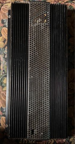 Black Car Audio Amplifier