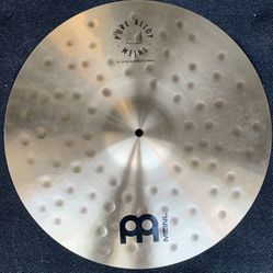 Meinl Pure Alloy Series 18” Extra Hammered Crash Drum Cymbal BRAND NEW Retails for $389