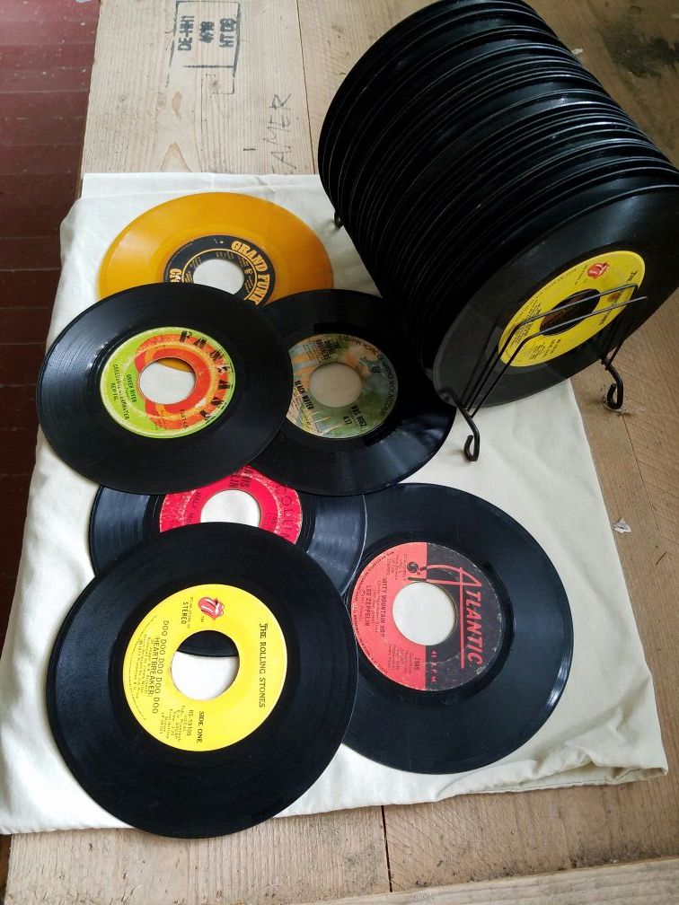 45 vinyl records