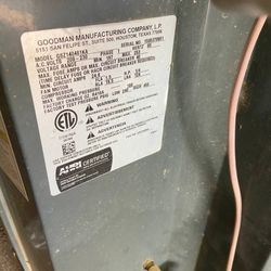 Goodman A/C Plus Electric Furnance