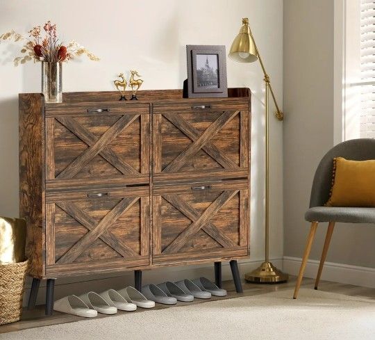 Brand New In Box Shoe Rack/stand/storage/cabinet/drawers