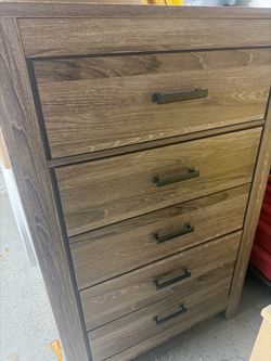 5-Drawer Wooden Dresser Chest set