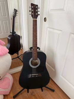 First Act Acoustic Guitar Black