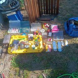 Saltwater Freshwater Tackle Reels Couple Ugly Sticks Hundred Bucks Takes It All