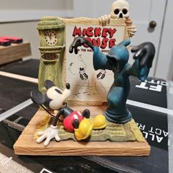 1991 Dianey Mickey Mouse In The Haunted House Scene