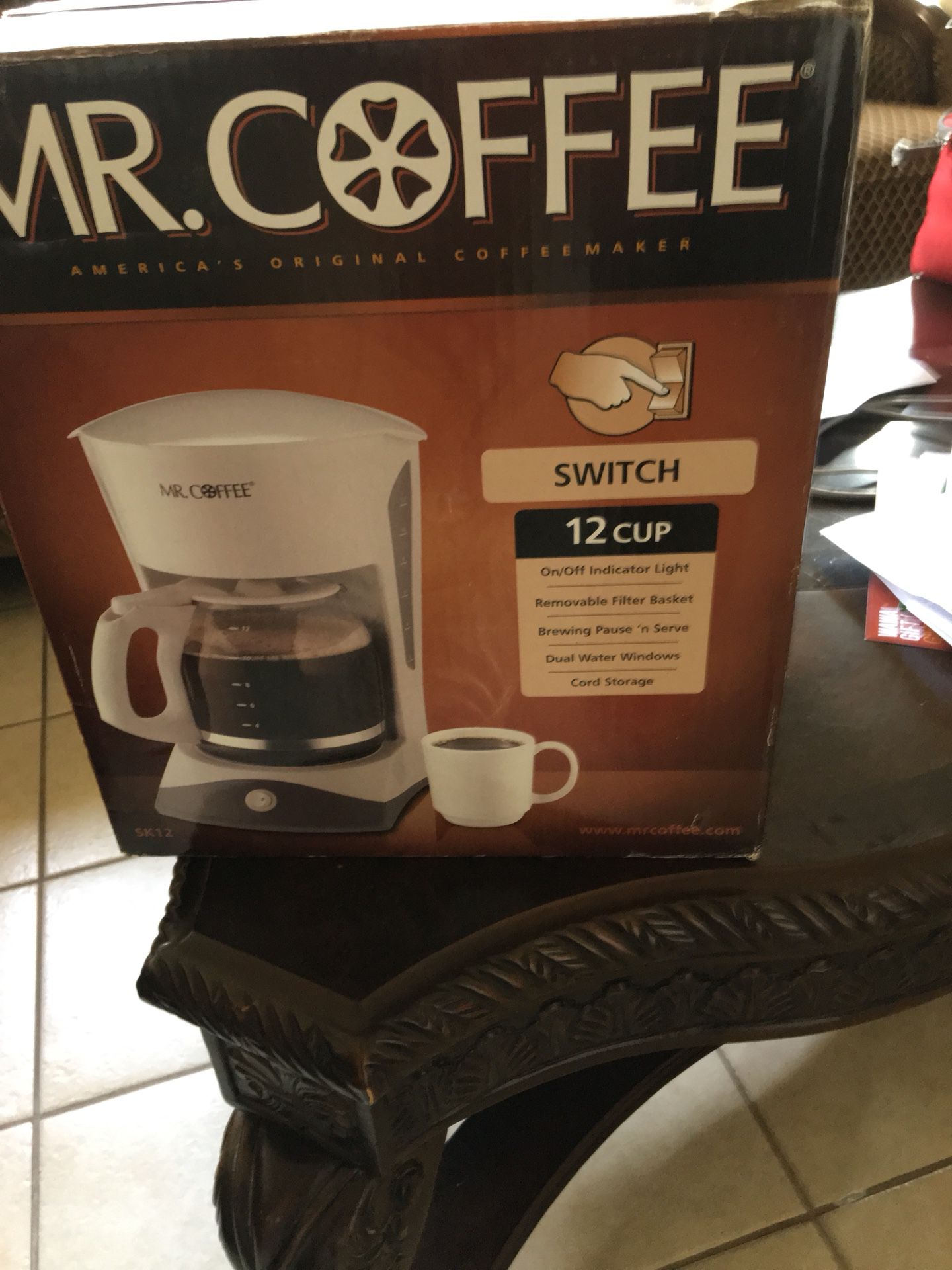 Coffee maker brand new in box never used