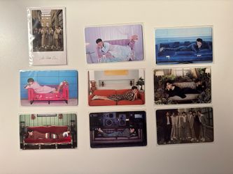 BTS photocards