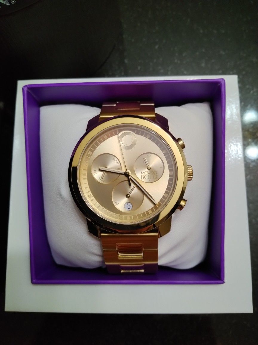 Movado  Bold 14K Plated