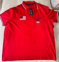 U.S. Polo Assn. Red Polo Shirt XXL – New with Tags