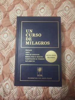 Un curso de milagros libro