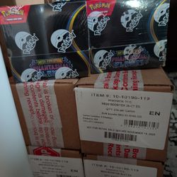 Pokemon PHANTASMAL FLAMES BOOSTER BOX CASE