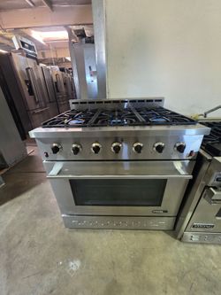 36" NXR GAS RANGE STAINLESS STEEL