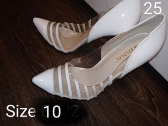 Retro Stripper Style Heels 

Sz 10