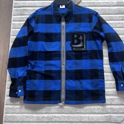 Burberry Wool Button Down Medium 