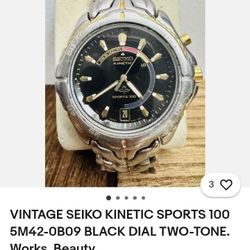Seiko Kinetic 