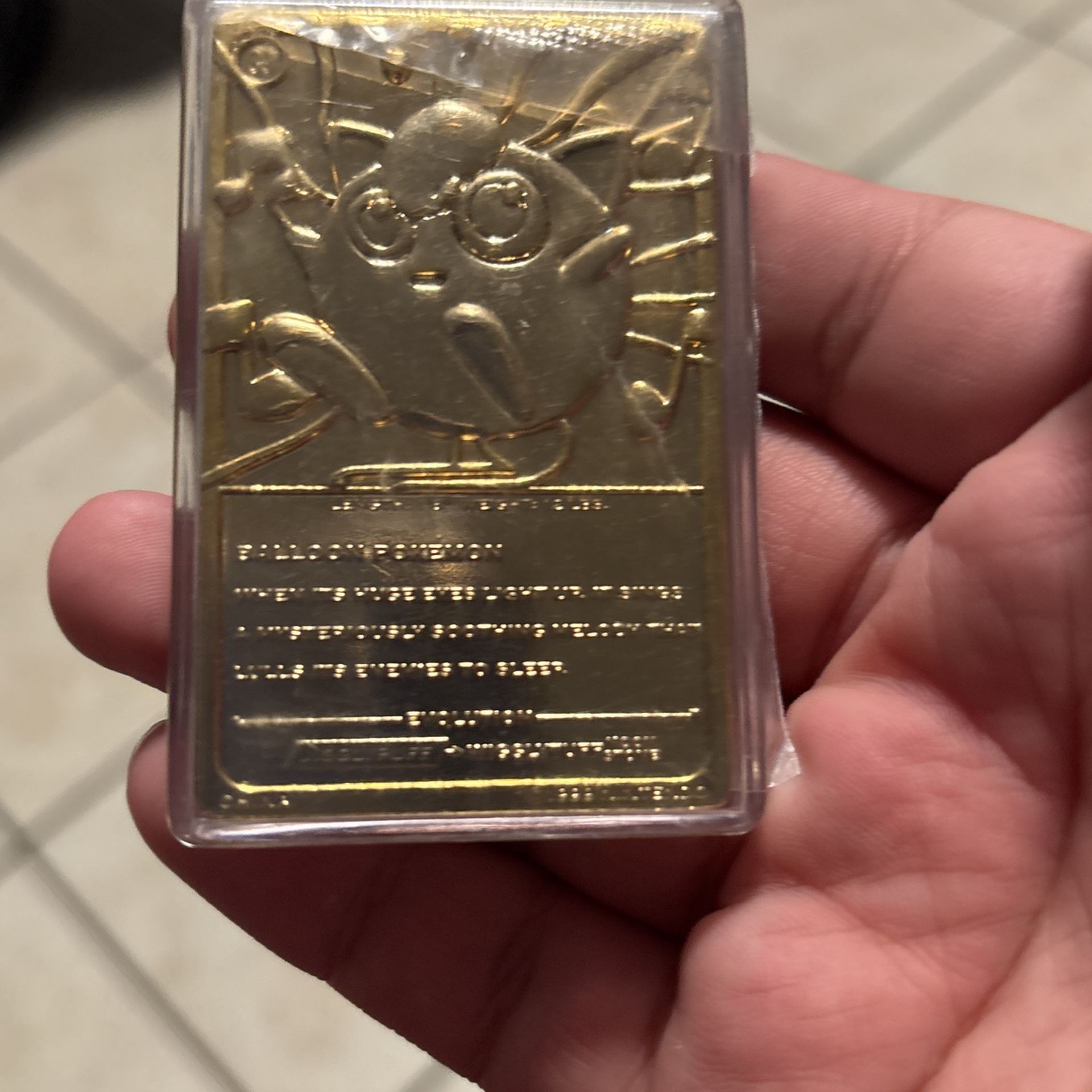 23 Karat Gold Jigglypuff