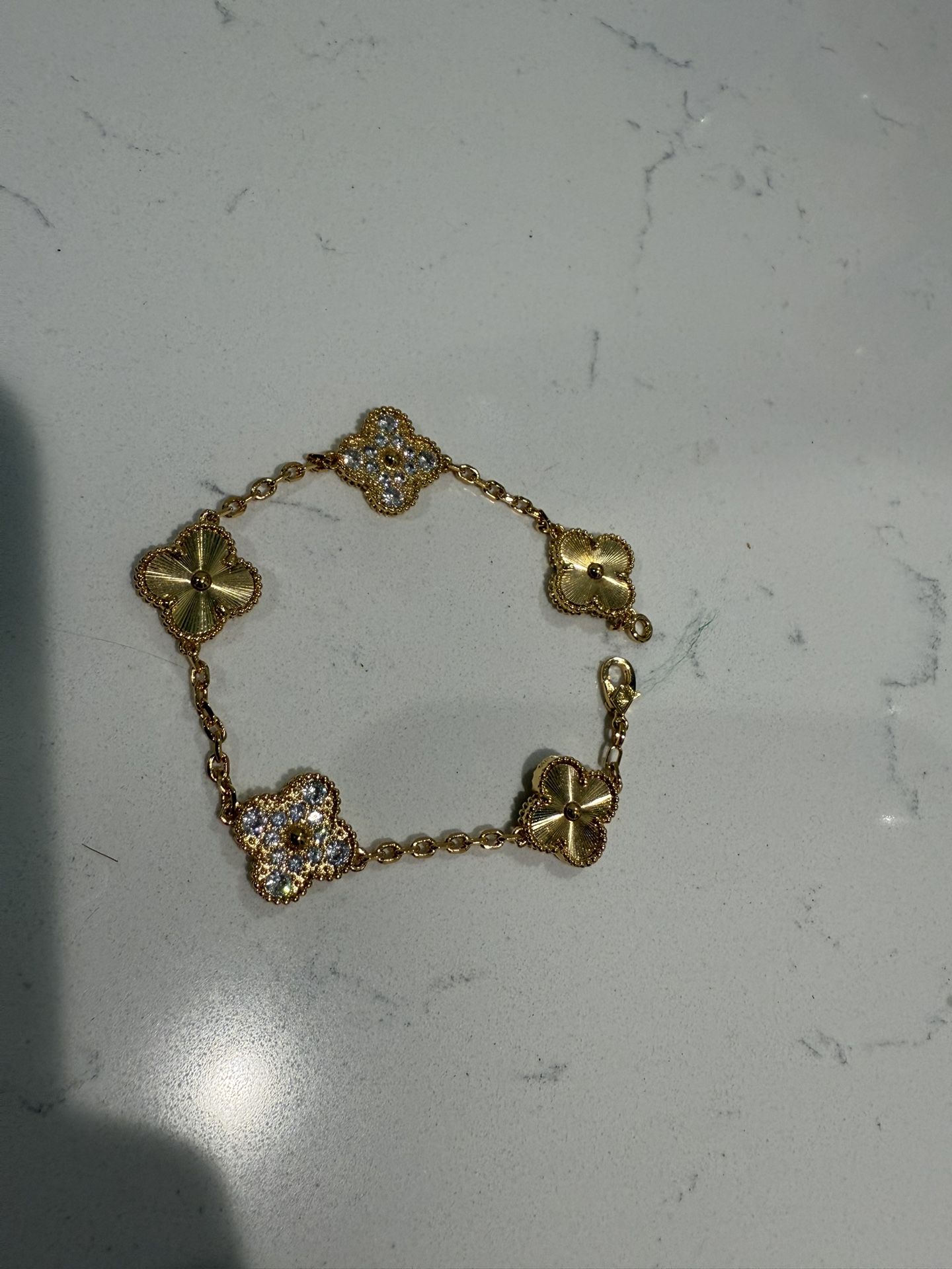 Van Cleef & Arpels Gold Diamond Bracelet